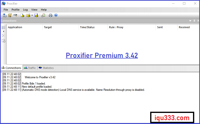 proxifier iqu333